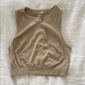 Alphalete Women's Tan Sleeveless Top